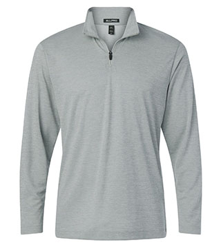 01596 - Men's Pro-Lock Performance Mélange Quarter-Zip Pullover