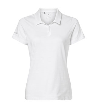 Ladies Textured Stripe Polo