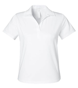 Ladies Fairway Marbled Jersey Polo