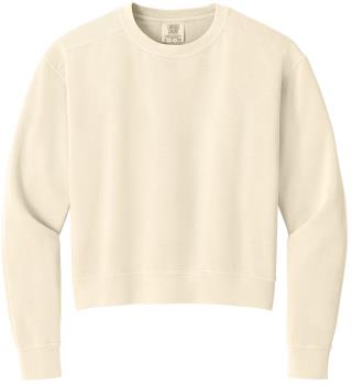 1566L - Ladies Mid Length Crewneck Sweatshirt