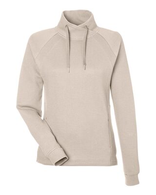169D3 - Ladies' Rhythm Waffle Cross-Neck Pullover