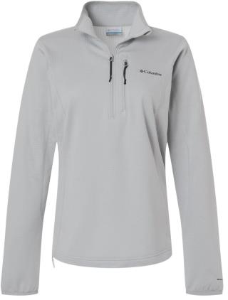 Ladies' Essential Hike Grid Fleece Half-Zip Pullover