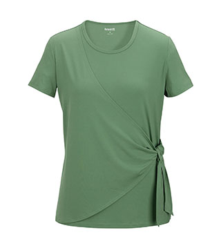 Soft Wrap Ladies Blouse