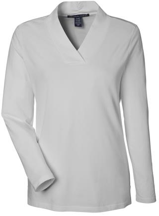 Ladies Raleigh Shawl Collar Knit Top