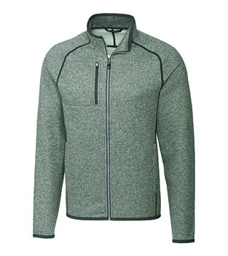 Mainsail Sweater-Knit Mens Big and Tall Full Zip Jacket