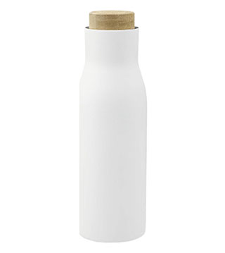 Shaco 17 Oz. Copper Vac Bottle W/ Bamboo Cap