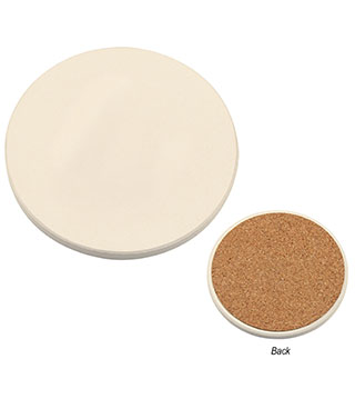 BLK25-2007 - Round Absorbent Coaster