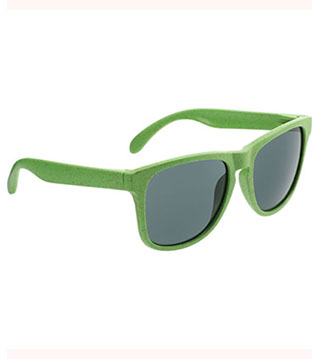 BLK21-SM-7906 - Plastic & Wheat Straw Sunglasses