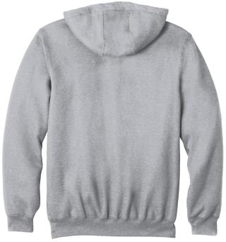 Midweight Hooded Zip-Front Sweatshirt