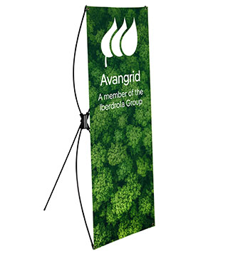 IB1-263109-GREEN - 23.5 x 60 Tri-X Display Kit -Green Forest Design