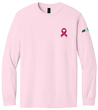 IB1-5400-BCERG - Breast Cancer 2 Cotton Long Sleeve T-Shirt