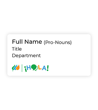 IB1-BRGNMB-KIT - BRG Name Badge Kit