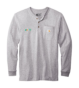 Long Sleeve Henley T-Shirt