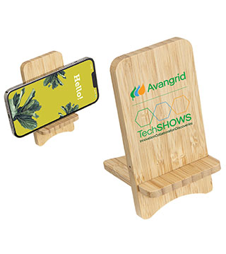 Bamboo Wireless Charger Portable Phone Stand