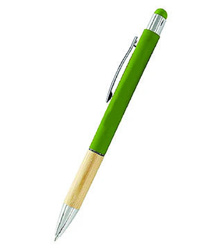 IB1-P46777 - Saratoga Bamboo Grip Stylus Pen