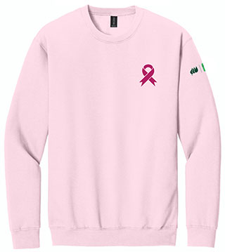 Breast Cancer 2 Crewneck Sweatshirt