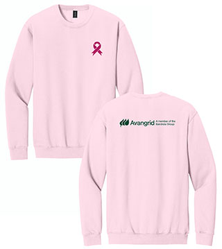 IB1-SF000-BC - Breast Cancer 1 Crewneck Sweatshirt