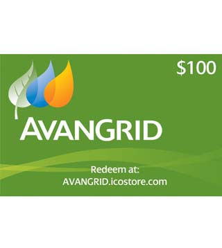 $100 Avangrid Electronic Gift Card