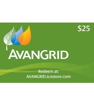 IB1-25EGIFTCARD - $25 Avangrid Electronic Gift Card
