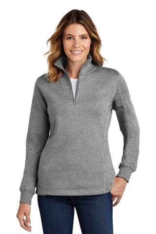 LST253 - Ladies' 1/4-Zip Sweatshirt