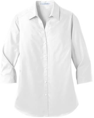 LW102 - Ladies' 3/4-Sleeve Carefree Shirt