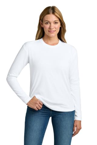 Ladies Cotton Relaxed Long Sleeve Tee
