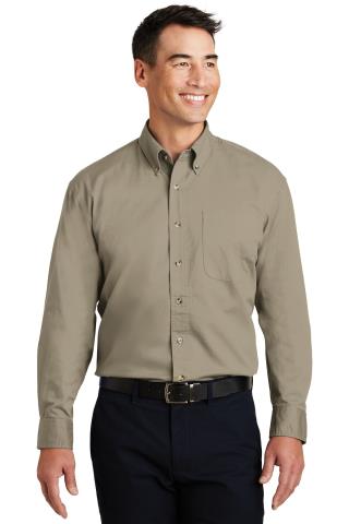Long Sleeve Twill Shirt