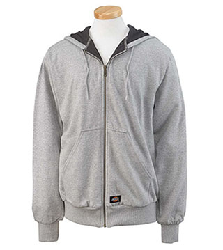 TW382 - Thermal-Lined Fleece Hooded Jacket