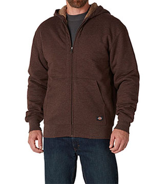 TW457 - Fleece-Lined Full-Zip Hooded Sweatshirt
